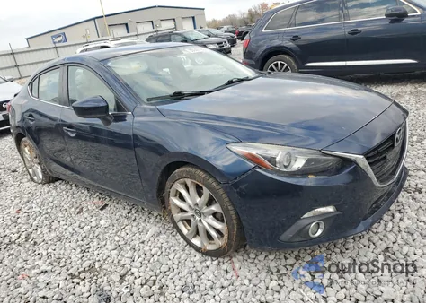 2014 Mazda 3 Grand Touring z USA, uszkodzony, nr VIN JM1BM1W35E1111794